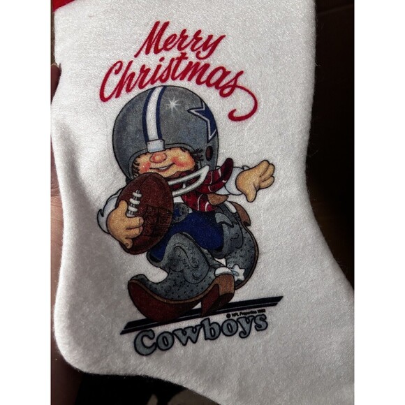 1982 NFL Properties Dallas Cowboys Huddles Christmas Stocking - Picture 2 of 4